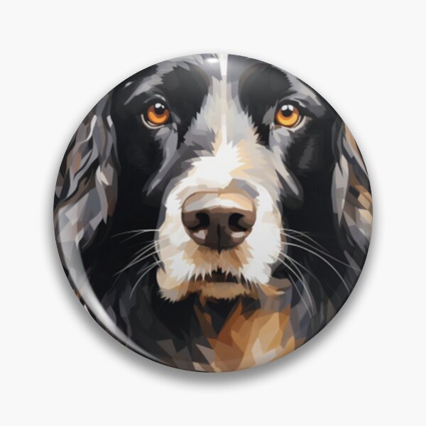 Item preview, Landseer art pixel dog designed and sold by Goodpiece.