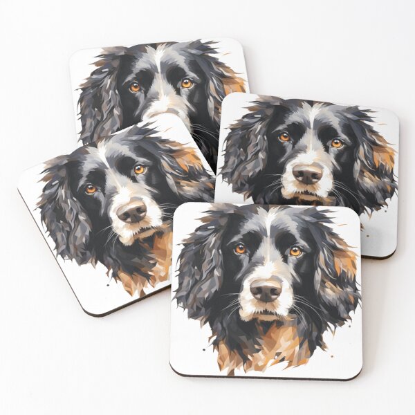 Item preview, Landseer art pixel dog designed and sold by Goodpiece.