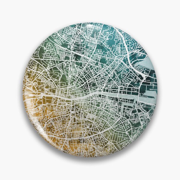 Item preview, Dublin Ireland City Map designed and sold by ArtPrints.