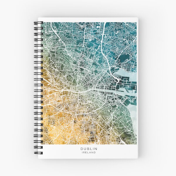 Item preview, Dublin Ireland City Map designed and sold by ArtPrints.