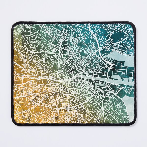 Item preview, Dublin Ireland City Map designed and sold by ArtPrints.