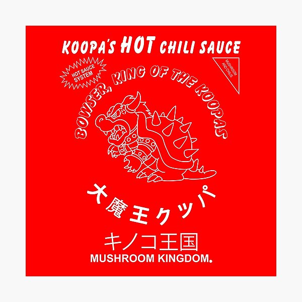Item preview, KOOPA'S SRIRACHA designed and sold by 8BITMISTER.