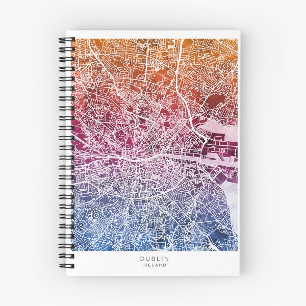 Item preview, Dublin Ireland City Map designed and sold by ArtPrints.