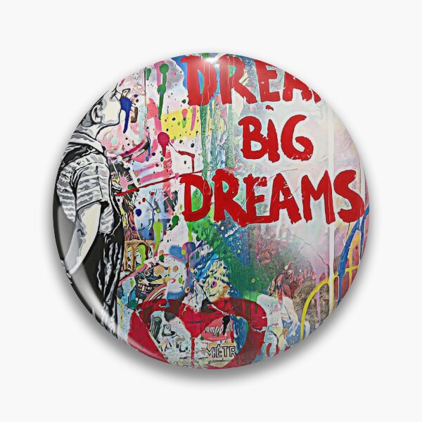 Item preview, Banksy Dream Big Dreams designed and sold by leonmedley.