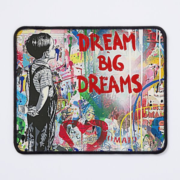 Item preview, Banksy Dream Big Dreams designed and sold by leonmedley.