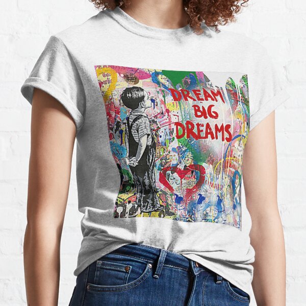 Item preview, Banksy Dream Big Dreams designed and sold by leonmedley.
