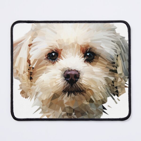 Item preview, maltese art pixel dog designed and sold by Goodpiece.
