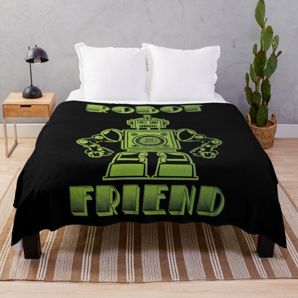 Item preview, Robot Friend - Yellow-green designed and sold by Soulemotion.