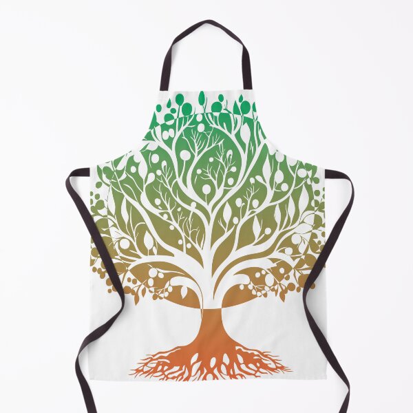 Item preview, Fruit Bearing Tree in Green and Orange designed and sold by alw951.