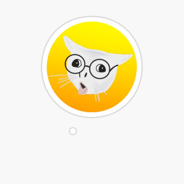 Item preview, Nerd Cat Couhing designed and sold by MarahGemx.