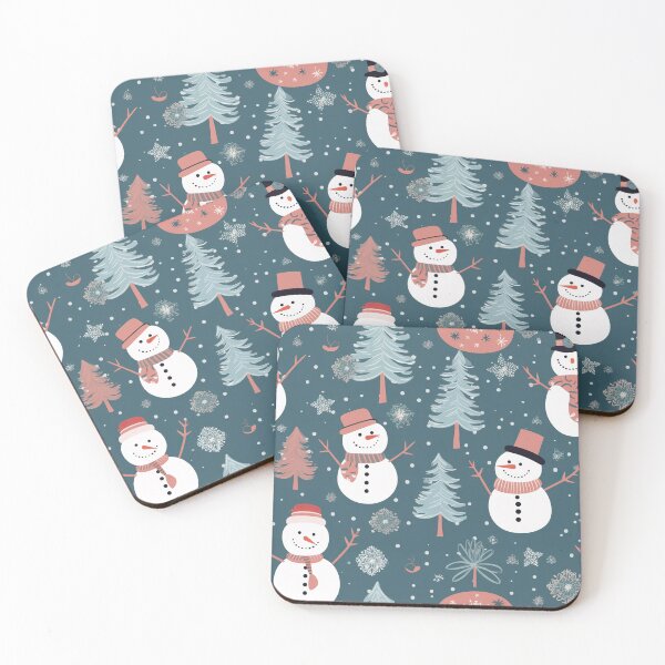 Item preview, Wintery modern design with Christmas motifs designed and sold by Pflugart.