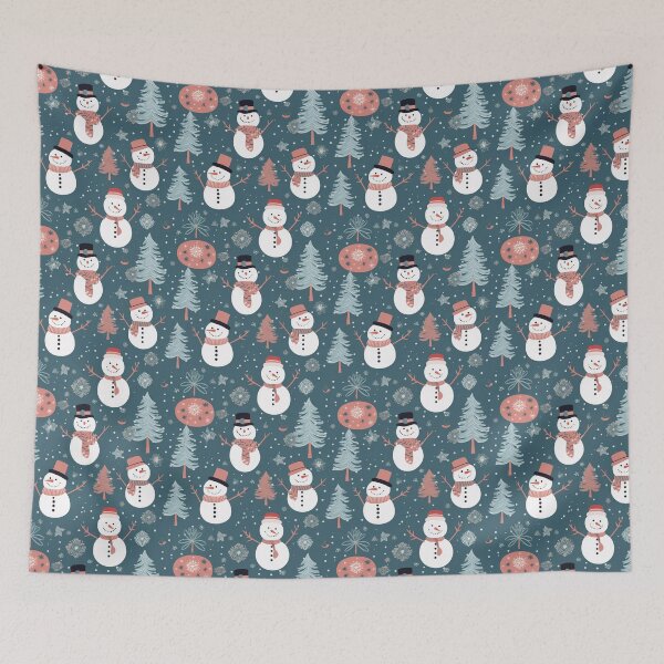 Item preview, Wintery modern design with Christmas motifs designed and sold by Pflugart.