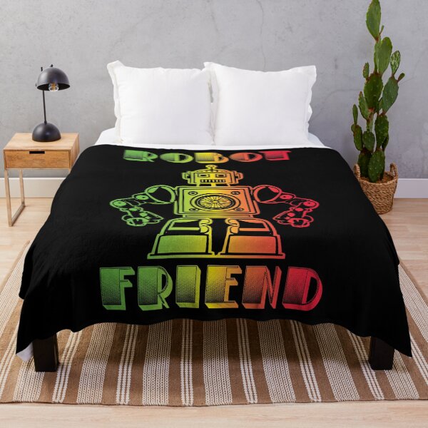 Item preview, Robot Friend - Green-red designed and sold by Soulemotion.