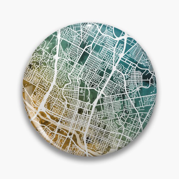Item preview, Austin Texas City Map designed and sold by ArtPrints.