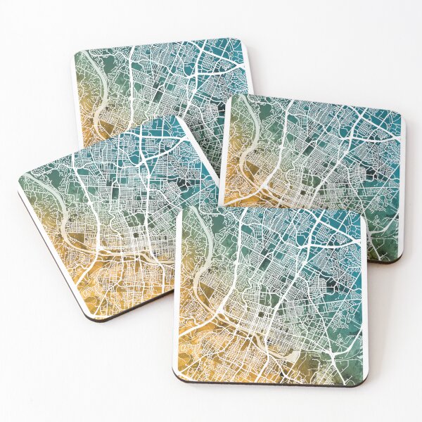 Item preview, Austin Texas City Map designed and sold by ArtPrints.
