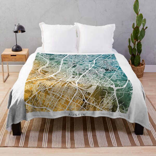 Item preview, Austin Texas City Map designed and sold by ArtPrints.