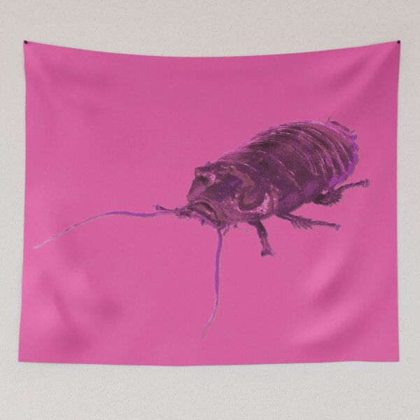 Item preview, roach giant hissing cockroach vibrant hisser pink designed and sold by MiraNomegusta.
