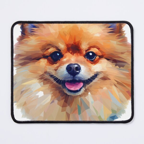 Item preview, Pomeranian art pixel dog designed and sold by Goodpiece.