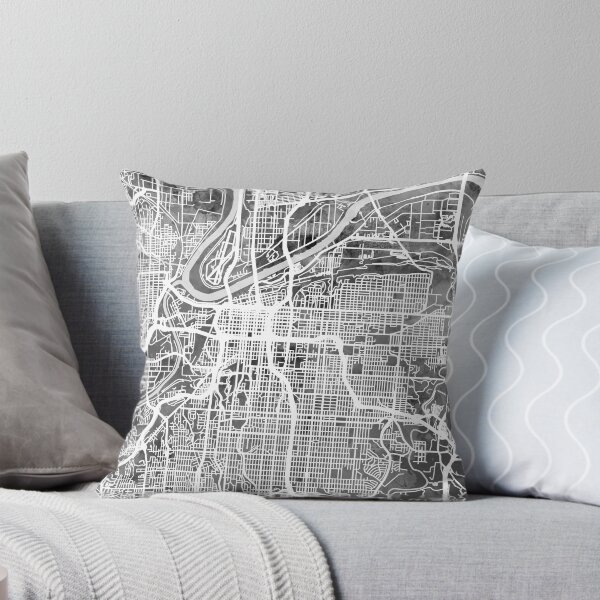 Item preview, Kansas City Missouri City Map designed and sold by ArtPrints.