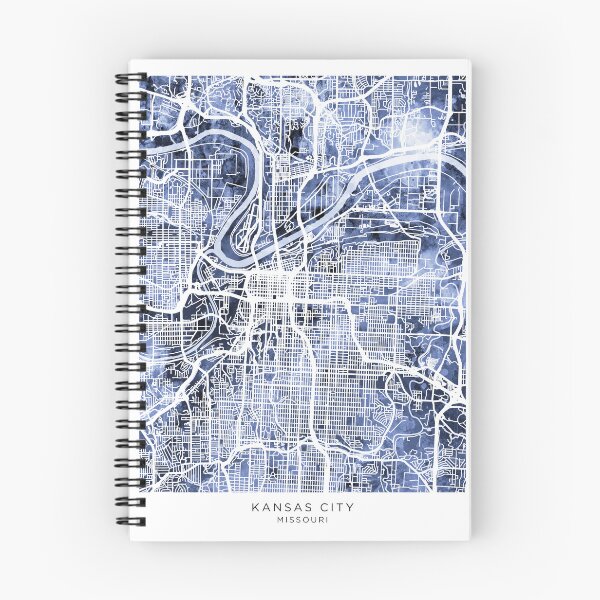 Item preview, Kansas City Missouri City Map designed and sold by ArtPrints.