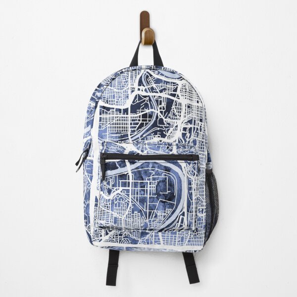 Item preview, Kansas City Missouri City Map designed and sold by ArtPrints.