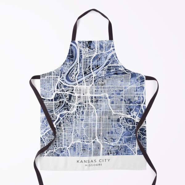 Item preview, Kansas City Missouri City Map designed and sold by ArtPrints.