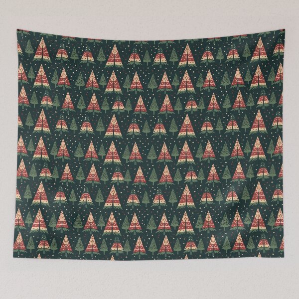 Item preview, Wintery modern design with Christmas motifs designed and sold by Pflugart.