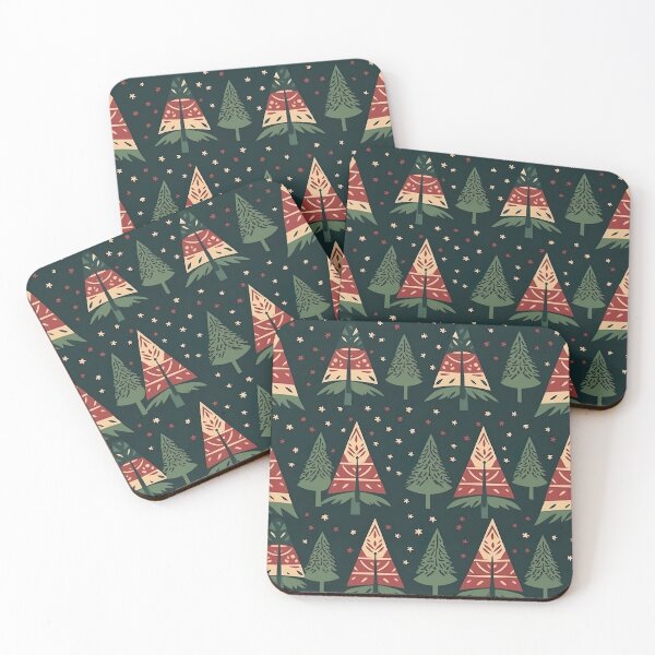Item preview, Wintery modern design with Christmas motifs designed and sold by Pflugart.