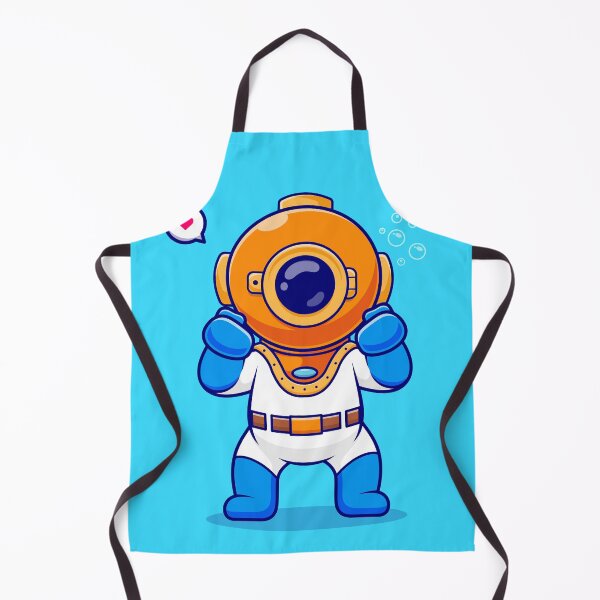 Item preview, Deep-Sea Excitement: Cute Diver - Cartoon Vector Illustration designed and sold by hjian8219.