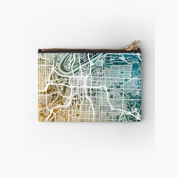 Item preview, Kansas City Missouri City Map designed and sold by ArtPrints.