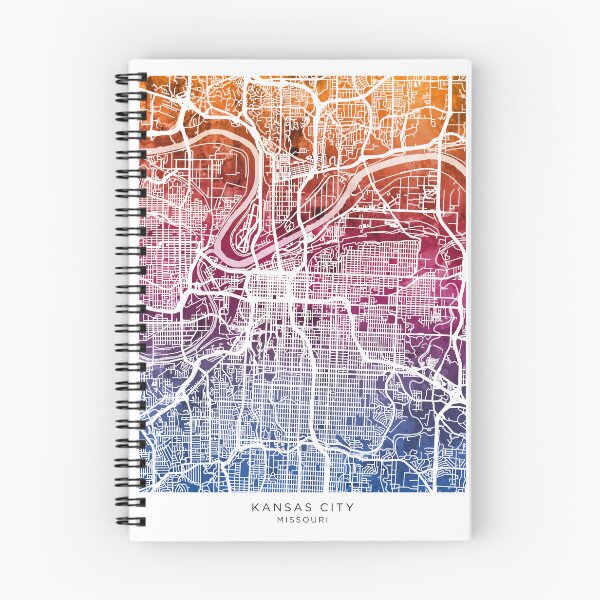 Item preview, Kansas City Missouri City Map designed and sold by ArtPrints.