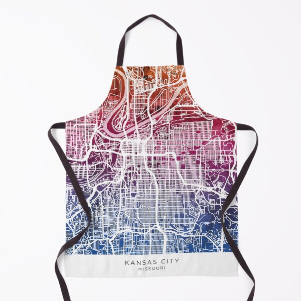 Item preview, Kansas City Missouri City Map designed and sold by ArtPrints.