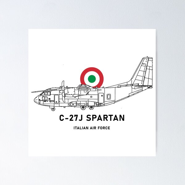 Artikelvorschau, C-27J Spartan (Italien) entworfen und verkauft von Scribbly  McPiggles.