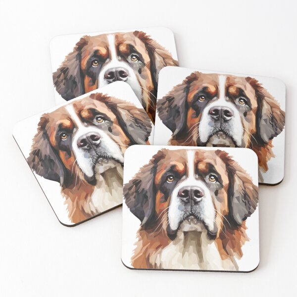 Item preview, Saint_Bernard art pixel dog designed and sold by Goodpiece.