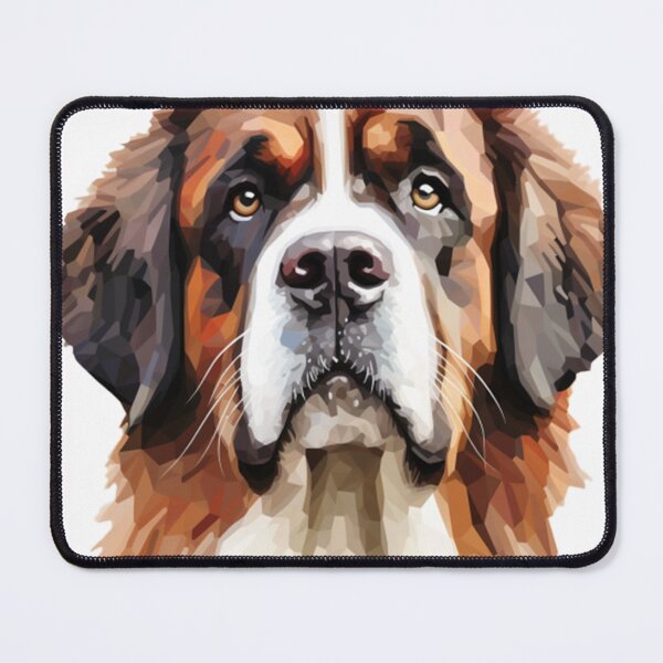Item preview, Saint_Bernard art pixel dog designed and sold by Goodpiece.