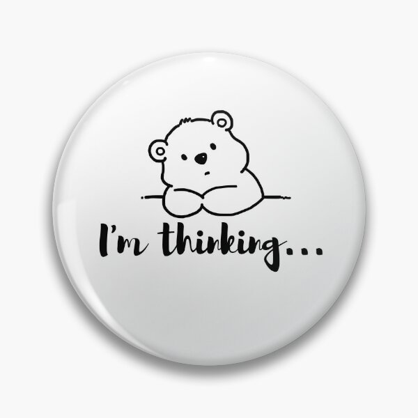 Item preview, little bear is thinking designed and sold by Thipphawan88.