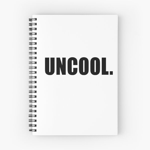 Item preview, Uncool - T-shirt designed and sold by GeeklyShirts.