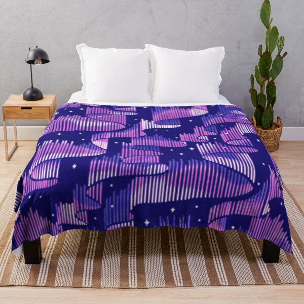 Item preview, Linework Northern Lights - Violet designed and sold by TigaTiga.