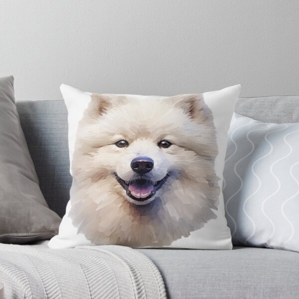 Item preview, Samoyed art pixel dog designed and sold by Goodpiece.