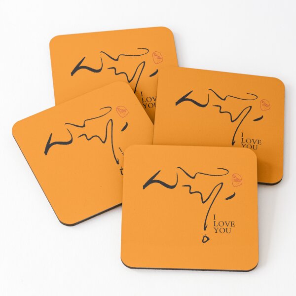 Item preview, Love. Artistic Korean Calligraphy. v7_1. designed and sold by hojeong-art.