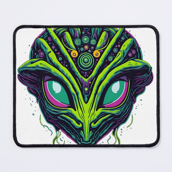 Item preview, Trippy Alien designed and sold by BearsAndSkulls.