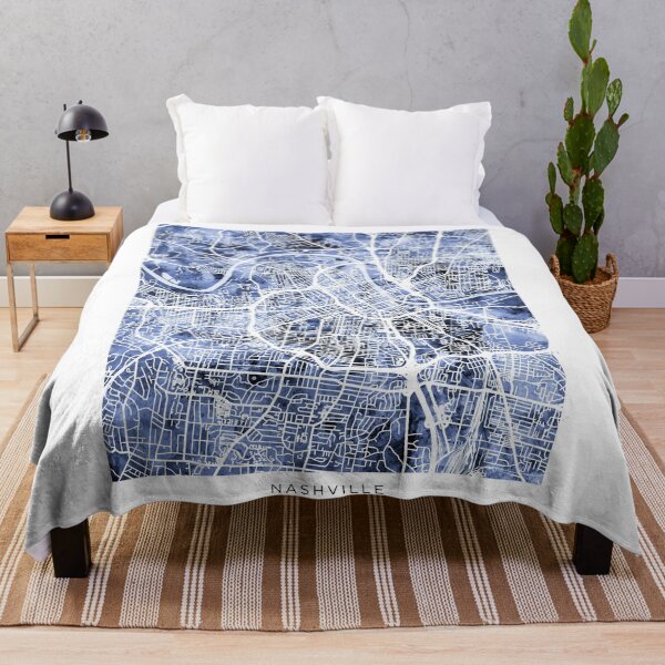 Item preview, Nashville Tennessee City Map designed and sold by ArtPrints.