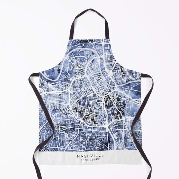 Item preview, Nashville Tennessee City Map designed and sold by ArtPrints.