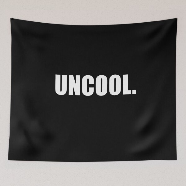 Item preview, Uncool - T-shirt designed and sold by GeeklyShirts.
