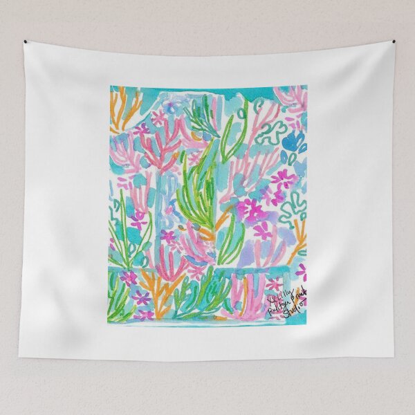 Item preview, abstract of seeaweed designed and sold by ecubu12.