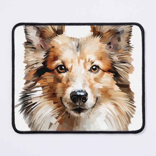 Item preview, shetland_sheepdog art pixel dog designed and sold by Goodpiece.