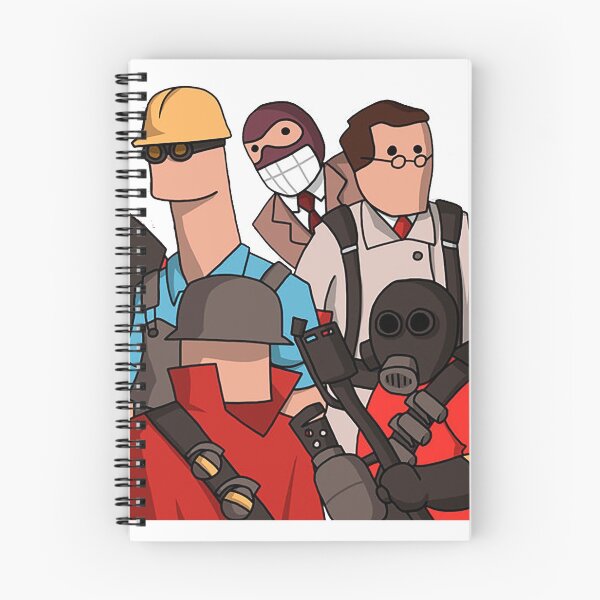 Item preview, Team Fortress 2 - Cartoonified Team Design designed and sold by tymersdesigns.