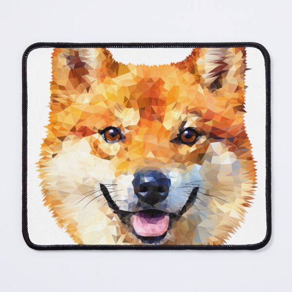 Item preview, shiba art pixel dog designed and sold by Goodpiece.