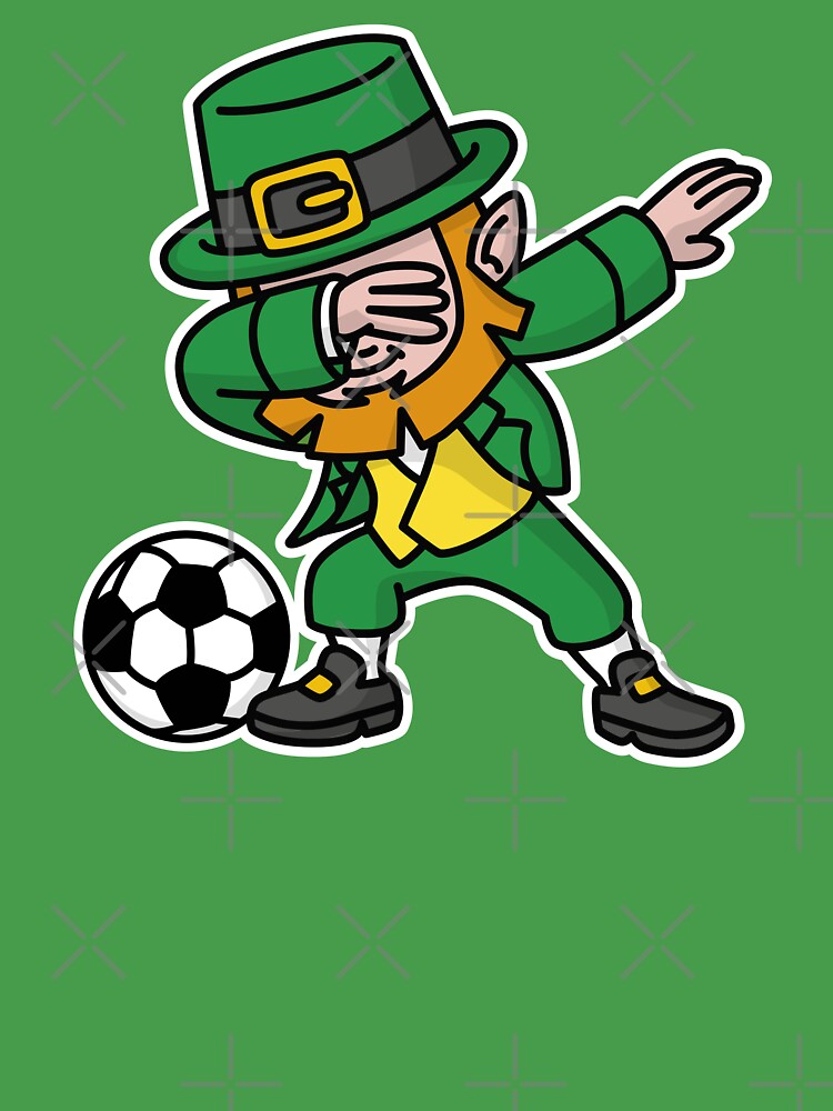 Dab Dabbing Leprechaun St Patrick S Day Football Kids T Shirt By Laundryfactory Redbubble - patrick hat roblox