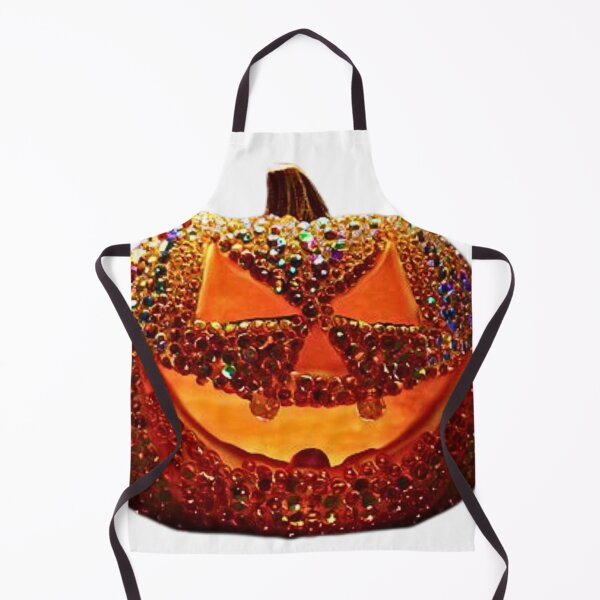 Artikelvorschau, Mit Strasssteinen verzierter Bling-Diamant-Halloween-Kürbis entworfen und verkauft von RachelRebel.